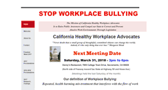 Desktop Screenshot of bullyfreeworkplace.org