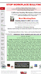 Mobile Screenshot of bullyfreeworkplace.org